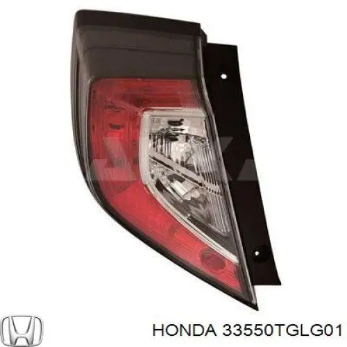 Задняя левая внешняя фара Honda 33550TGLG01 цена, от 178.80 USD