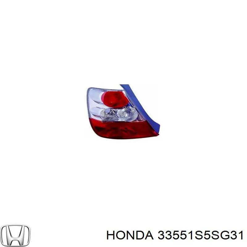 Купить 33551S5SG31 Honda Левый стоп