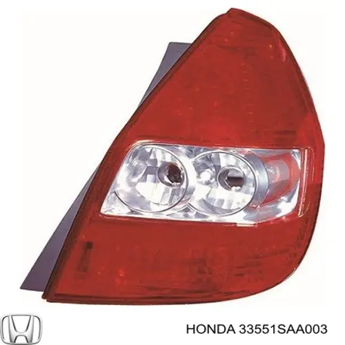 Задняя левая фара Honda Jazz хэтчбек (GD, GE) (2002 - 2008) цена, от 58.16 USD