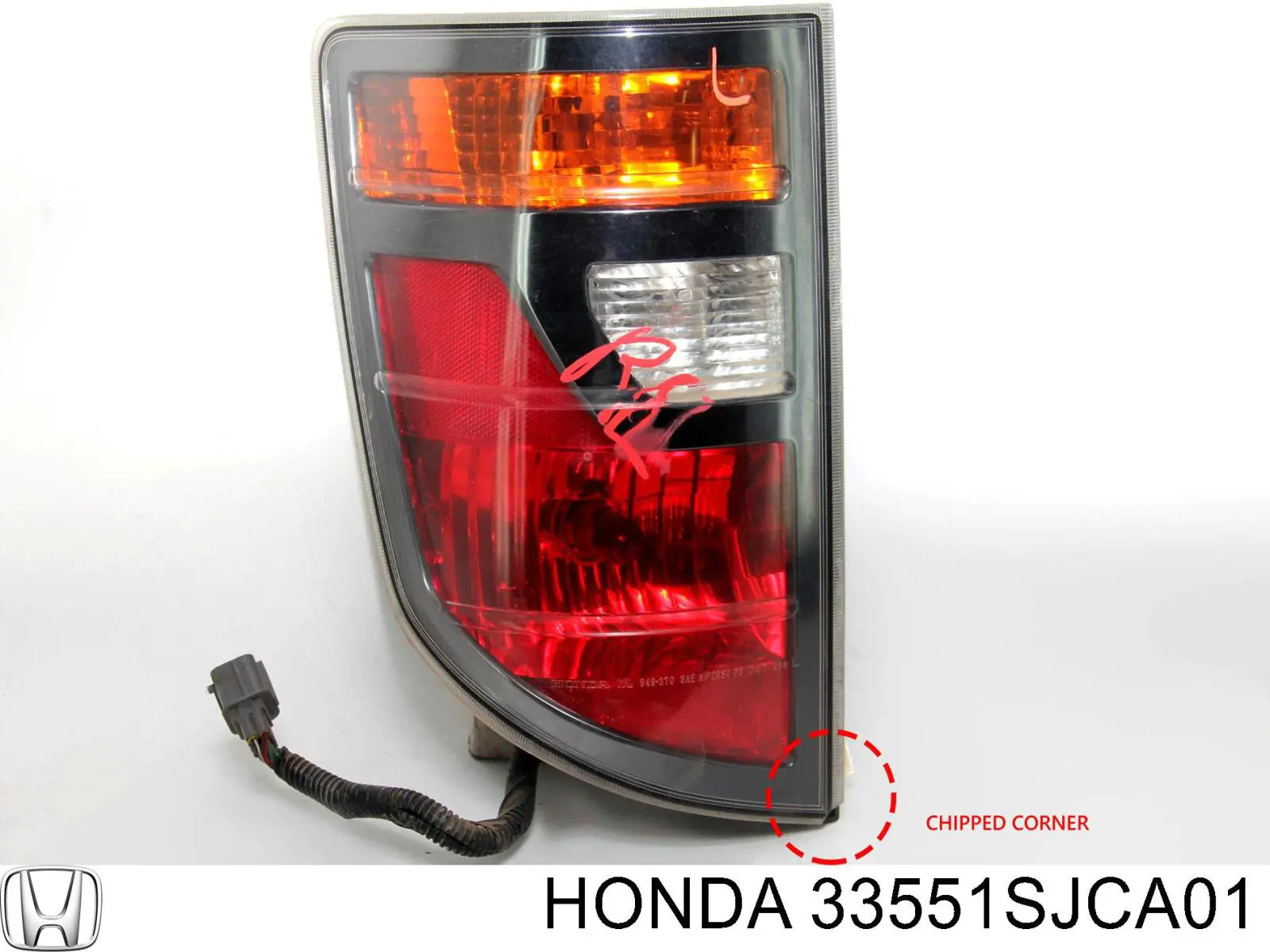 33551SJCA01 Honda фонарь задний левый