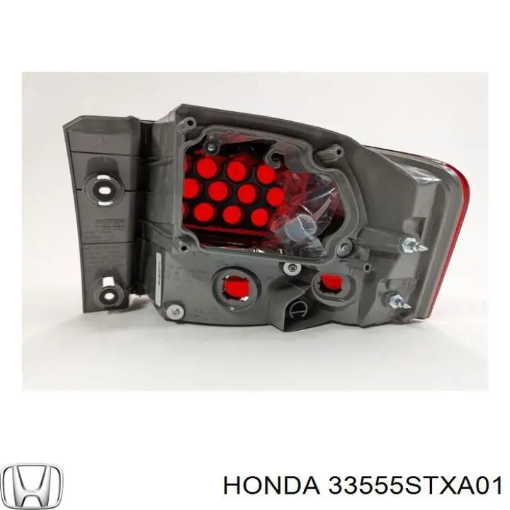 Левый отражатель заднего бампера Honda 33555STXA01 цена, от 66.05 USD