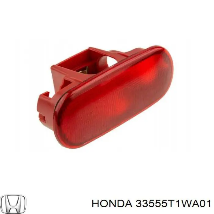 Левый отражатель заднего бампера 33555T1WA01 Honda