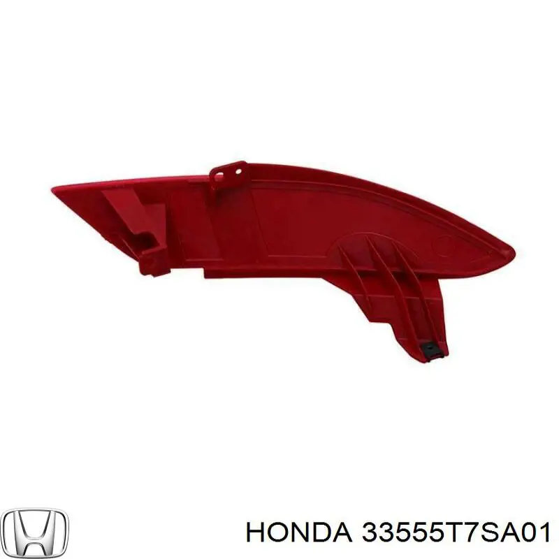 Левый отражатель заднего бампера Honda 33555T7SA01 цена, от 29.64 USD