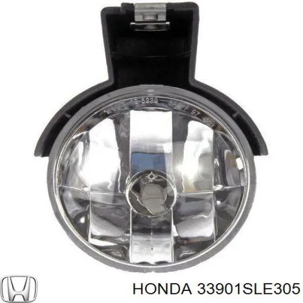 Luzes de nevoeiro direitas para Honda HR-V (RU)