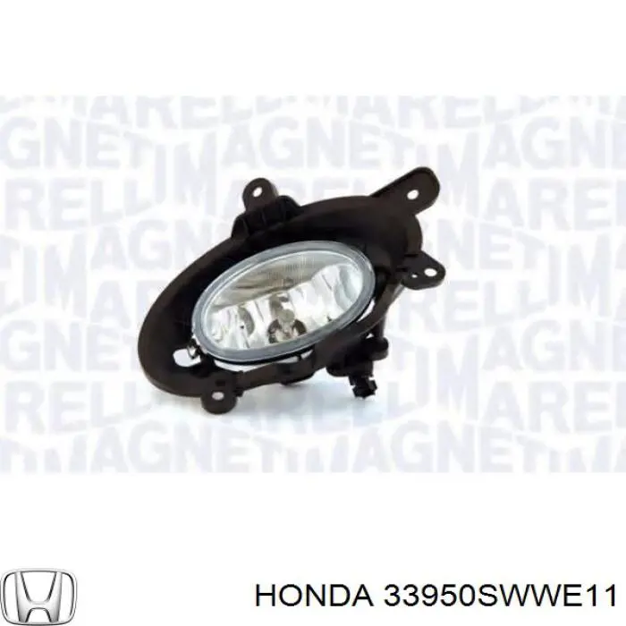 Фара противотуманная, левая Honda 33950SWWE11 цена, от 55.59 USD