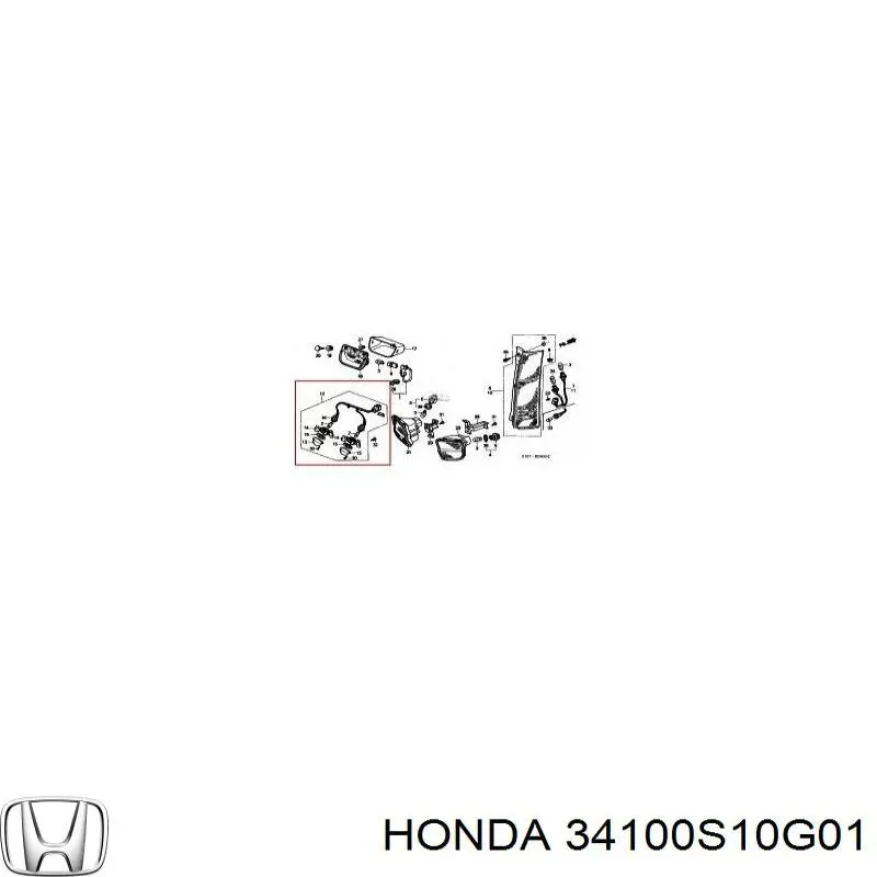  34100S10G01 Honda