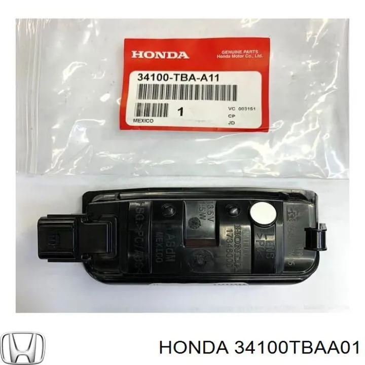  Honda 34100TBAA01 цена, от 10.17 USD