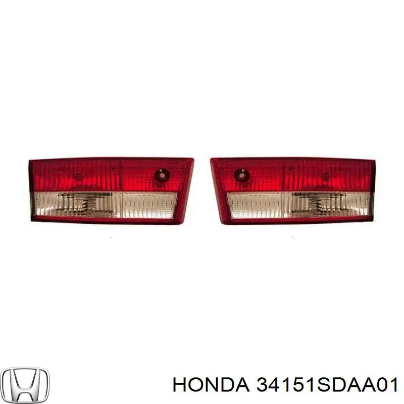 34151SDAA01 Honda Фара задняя правая внутренняя