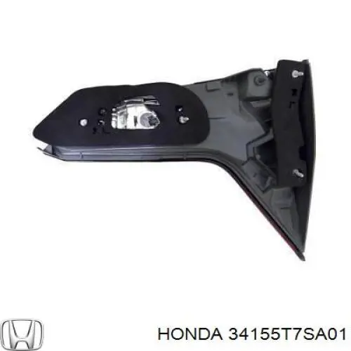 Фонарь задний левый, внутренний Honda 34155T7SA01 цена, от 32.30 USD