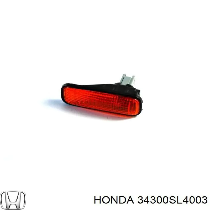 34300SL4003 Honda luz intermitente no pára-lama direito