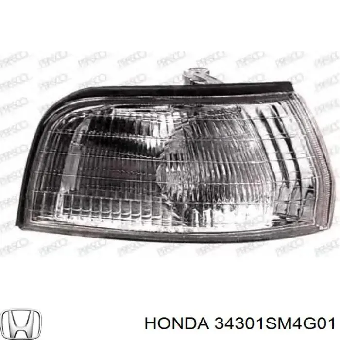 Габарит передний правый 34301SM4G01 Honda