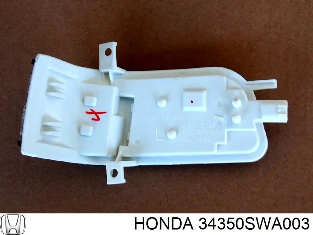 Купить 34350SWA003 Honda Указатель поворота зеркала левый