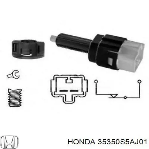 Лягушка Honda 35350S5AJ01 цена, от 9.31 USD