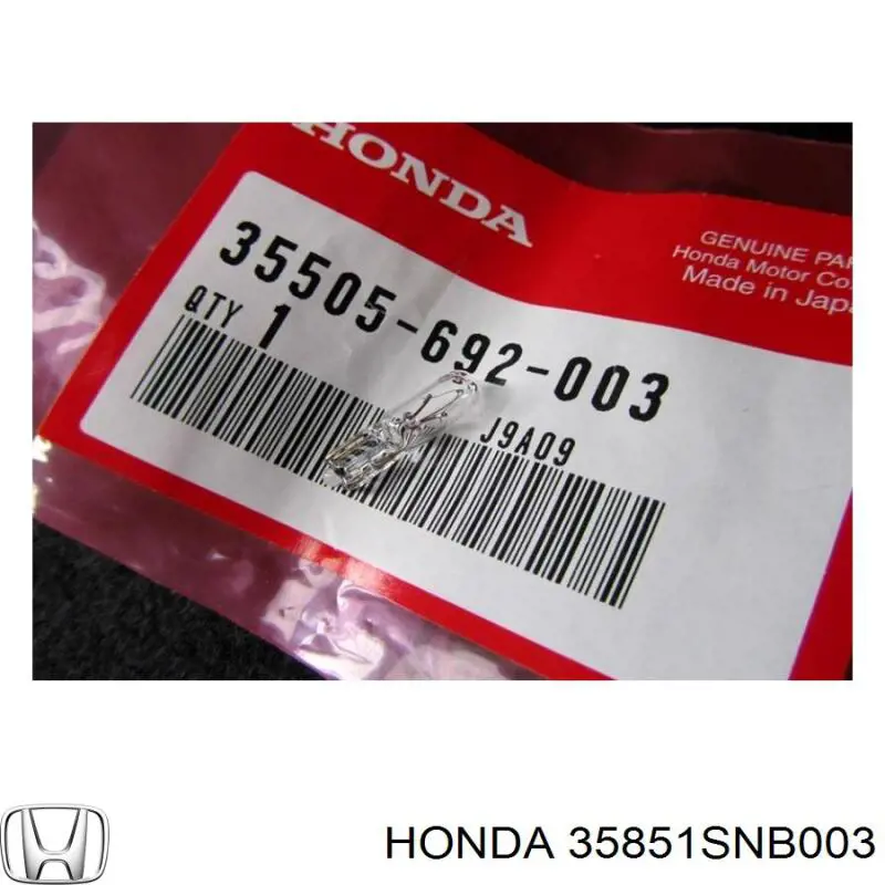 35851SNB003 Honda 