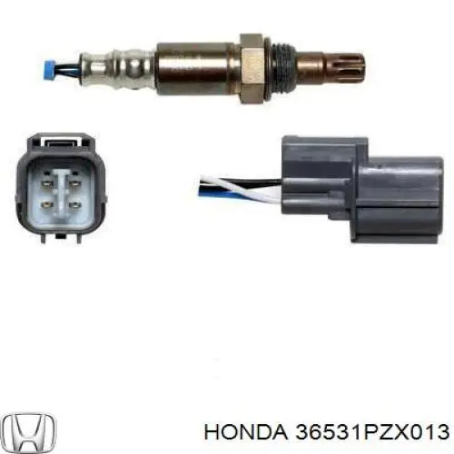 Лямбдазонд, датчик кислорода до катализатора Honda 36531PZX013 цена, от 124.69 USD