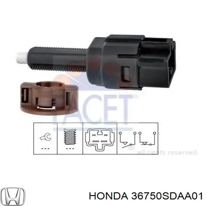 36750SDAA01 Honda датчик включения стопсигнала