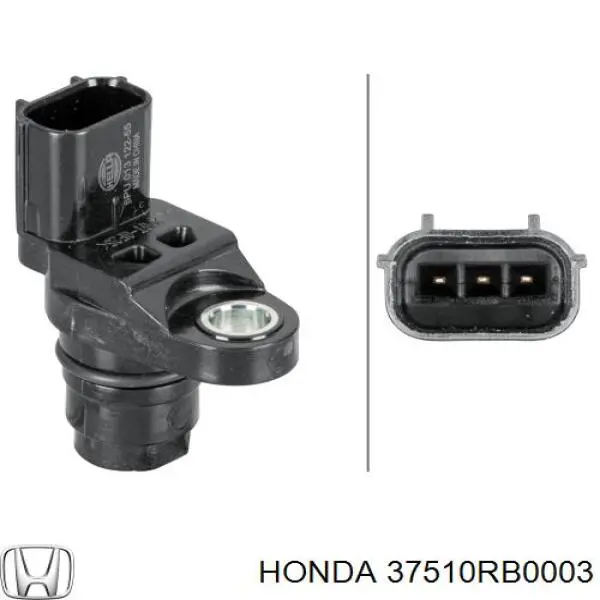 37510RB0003 Honda sensor de posição da árvore distribuidora