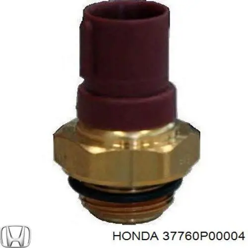37760P00004 Honda датчик температуры охлаждающей жидкости (включения вентилятора радиатора)