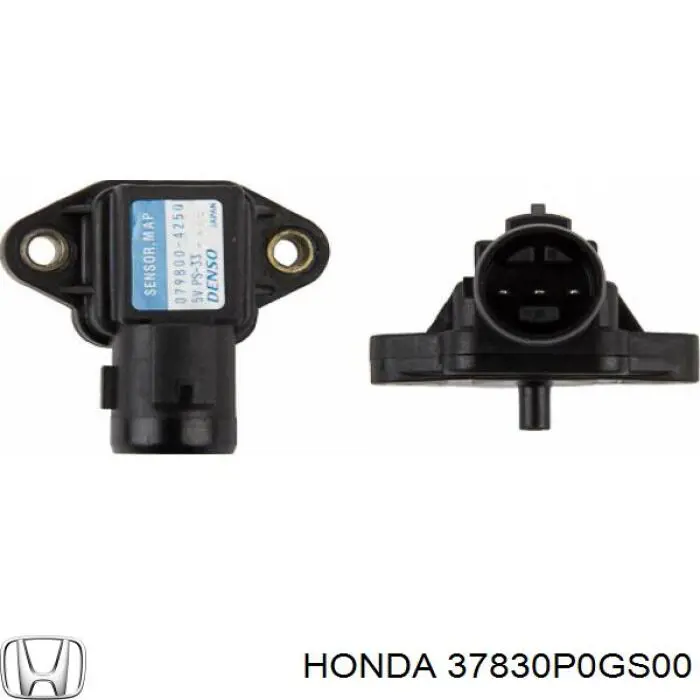 37830P0GS00 Honda датчик давления во впускном коллекторе, map