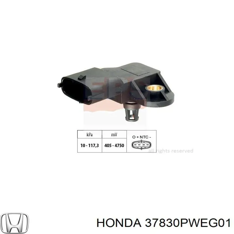 37830PWEG01 Honda