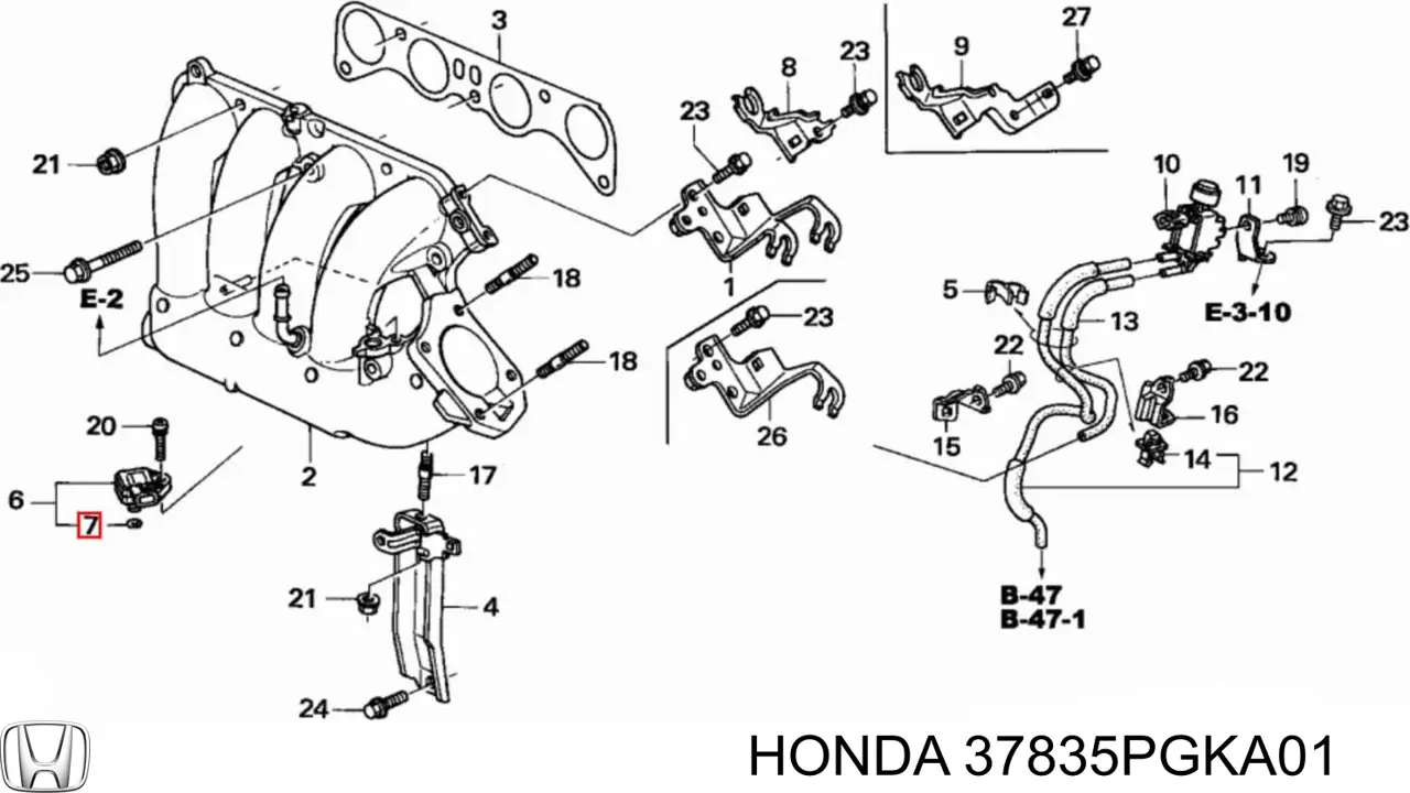 Купить 37835PGKA01 Honda 