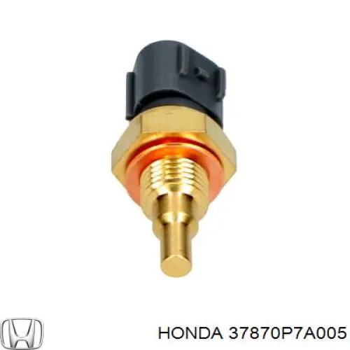 Sensor, temperatura del refrigerante (encendido el ventilador del radiador) 37870P7A005 Honda