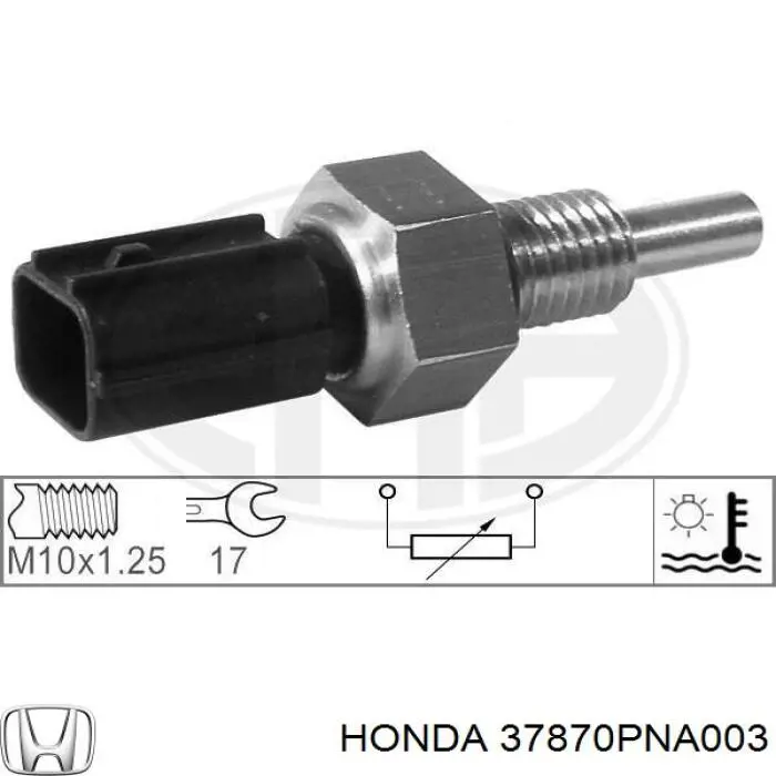 Купить 37870PNA003 Honda Термодатчик охлаждающей жидкости