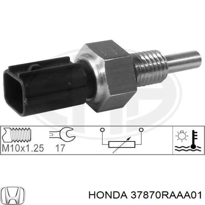 Купить 37870RAAA01 Honda Термодатчик охлаждающей жидкости
