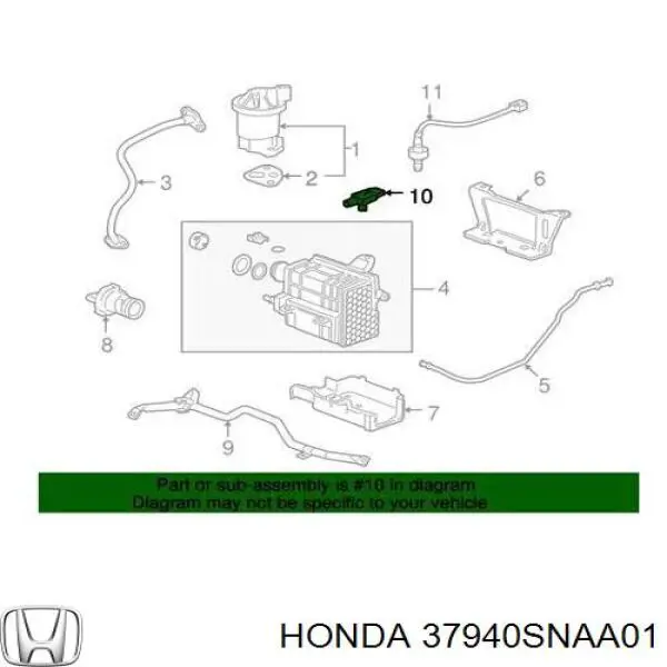 37940SNAA01 Honda 