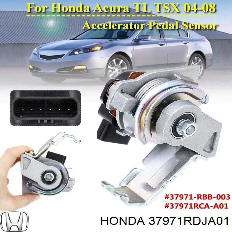 Купить 37971RDJA01 Honda Датчик положения педали акселератора (газа)