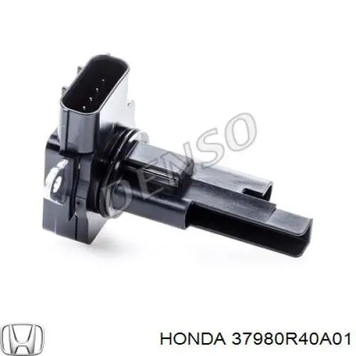 37980R40A01 Honda sensor de fluxo (consumo de ar, medidor de consumo M.A.F. - (Mass Airflow))