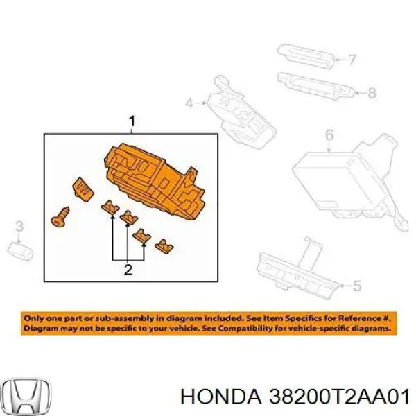  38200T2AA01 Honda