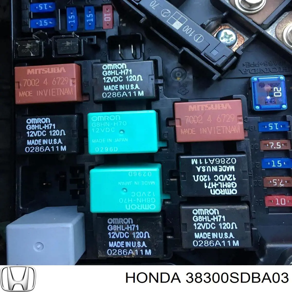 Реле покажчиків поворотів 38300SDBA03 Honda/Acura