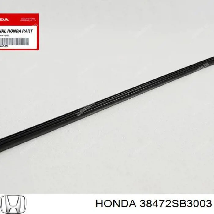 Резинка щетки стеклоочистителя пассажирская Honda 38472SB3003