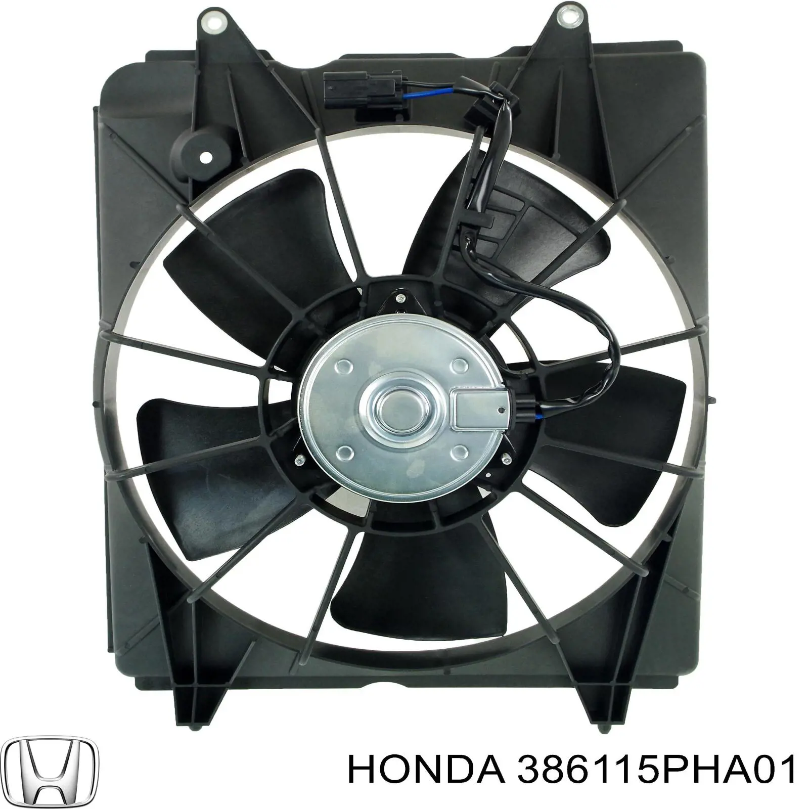 Вентилятор (крыльчатка) радиатора охлаждения на Honda CR-V V 