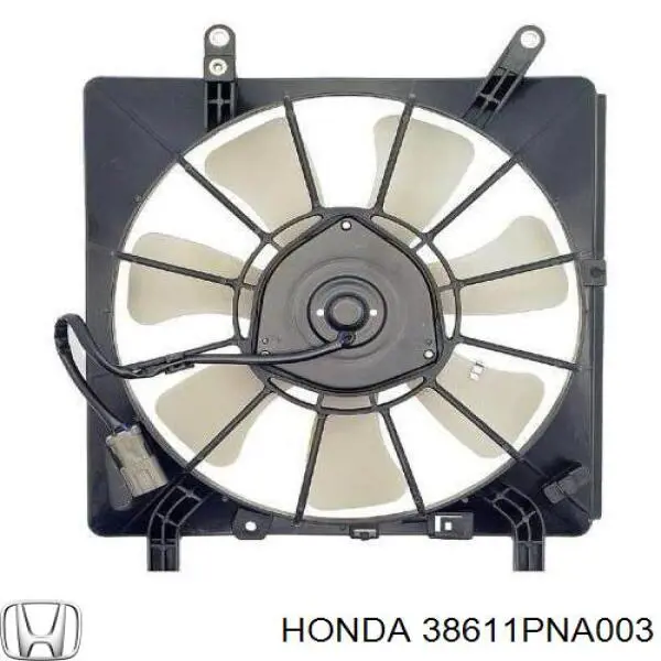 Rodete ventilador, aire acondicionado 38611PNA003 Honda/Acura