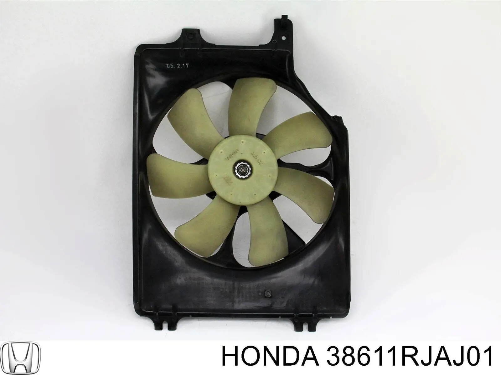 Rodete ventilador, aire acondicionado 38611RJAJ01 Honda/Acura