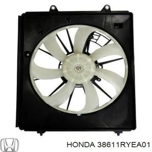 Rodete ventilador, aire acondicionado 38611RYEA01 Honda/Acura