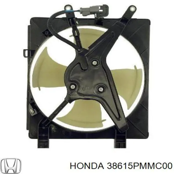 Диффузор радиатора кондиционера, в сборе с крыльчаткой и мотором Honda 38615PMMC00 цена, от 63.27 USD