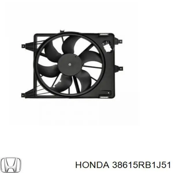 Купить 38615RB1J51 Honda Диффузор радиатора кондиционера
