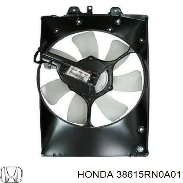 Диффузор радиатора кондиционера на Honda Pilot 