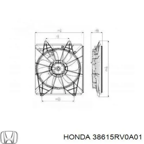  38615RV0A01 Honda