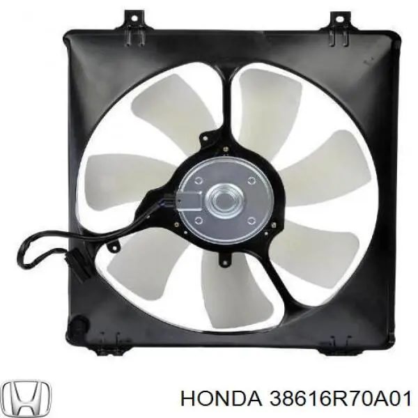 38616R70A01 Honda Мотор вентилятора системы охлаждения правый