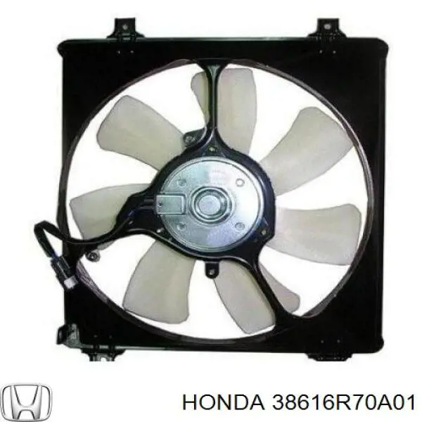 Мотор вентилятора системы охлаждения правый Honda 38616R70A01 цена, от 375.33 USD