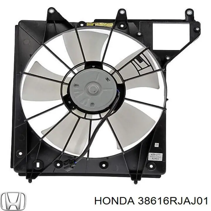 38616RJAJ01 Honda мотор вентилятора кондиционера