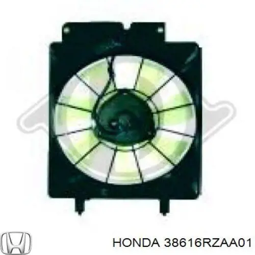 Мотор вентилятора кондиционера на Honda CR-V III 