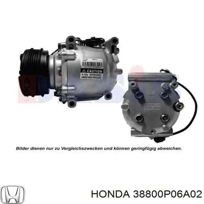 38800-P06-A02 Honda компрессор кондиционера