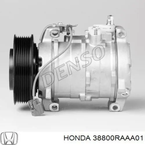 Компрессор системы кондиционирования Honda 38800RAAA01 цена, от 213.99 USD