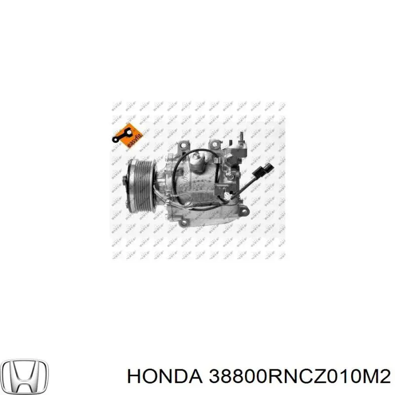 Компрессор кондиционера 38800RNCZ010M2 Honda