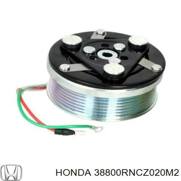 Шкив компрессора кондиционера 38800RNCZ020M2 Honda